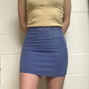 Brandy Melville jean skirt